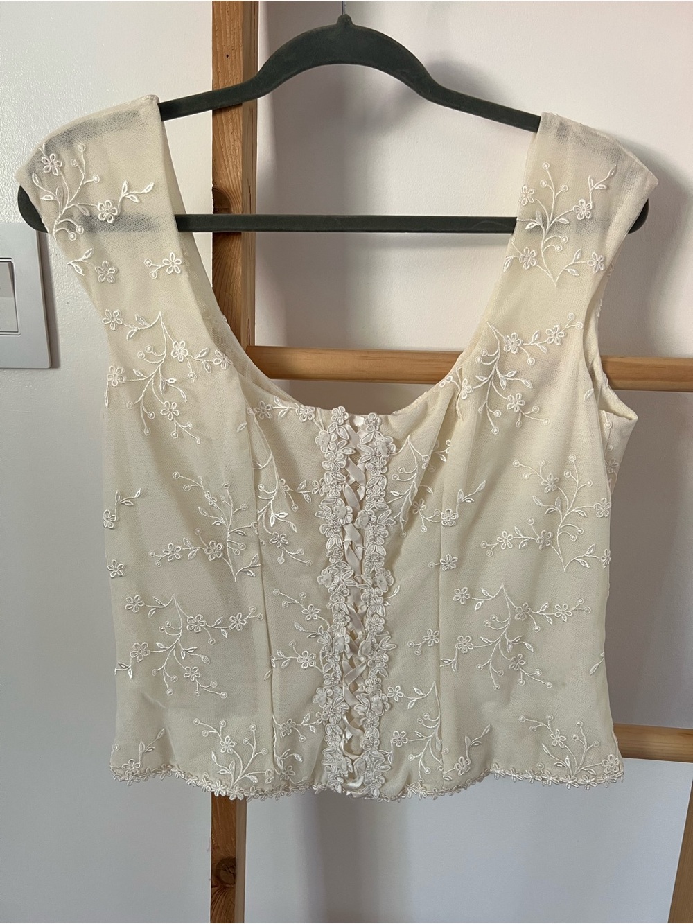FLORA NIKROOZ corset top✨